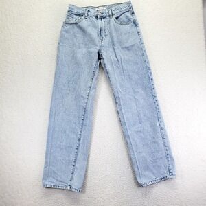 PacSun Mens Baggy Fit Light Wash Acid Denim Jeans 30x32 Streetwear Wide Leg